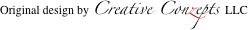 Original design by Creative Conzepts