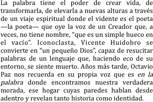 La palabra tiene el poder