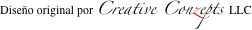 Diseño original por Creative Conzepts