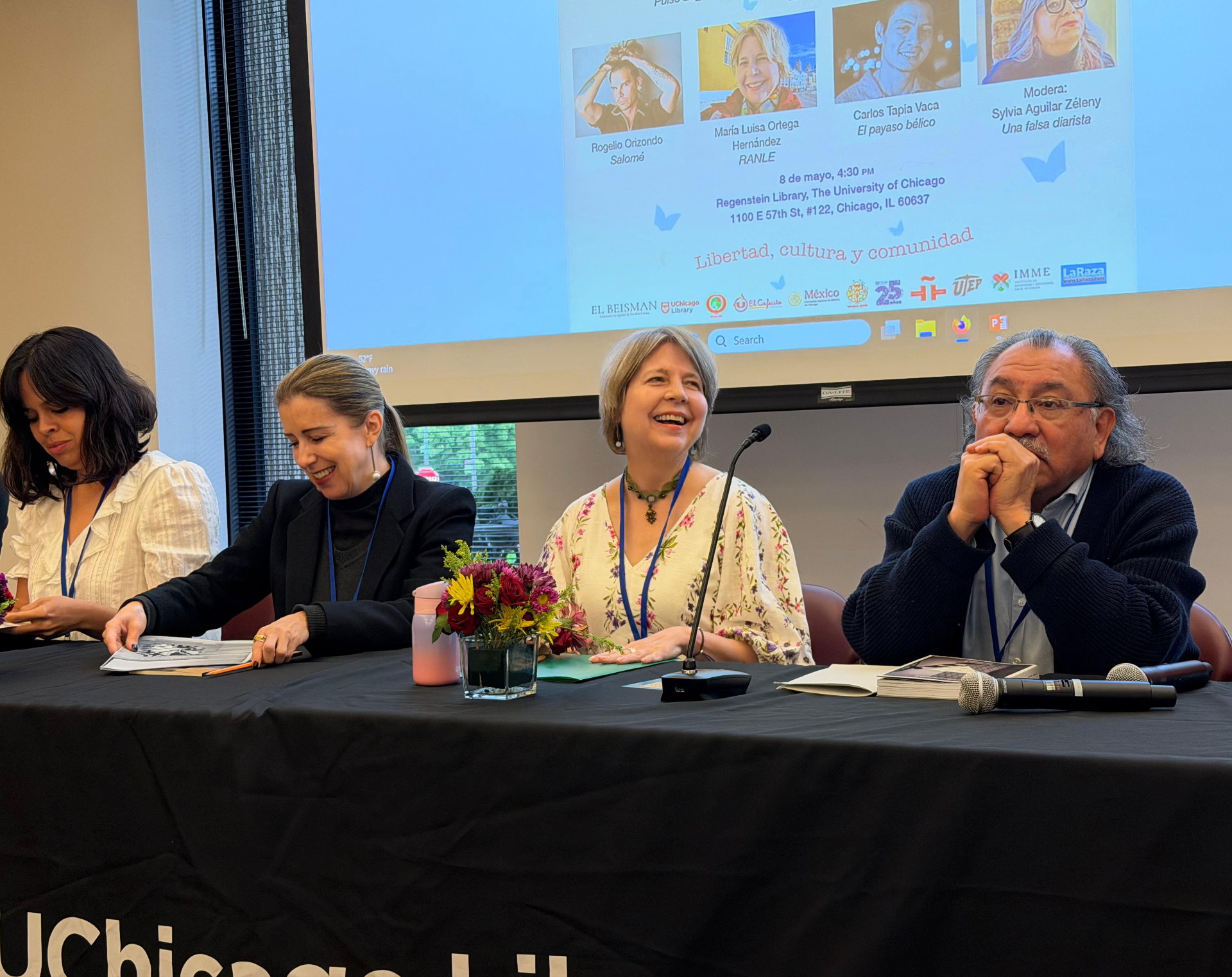 Panel at UChicago Library