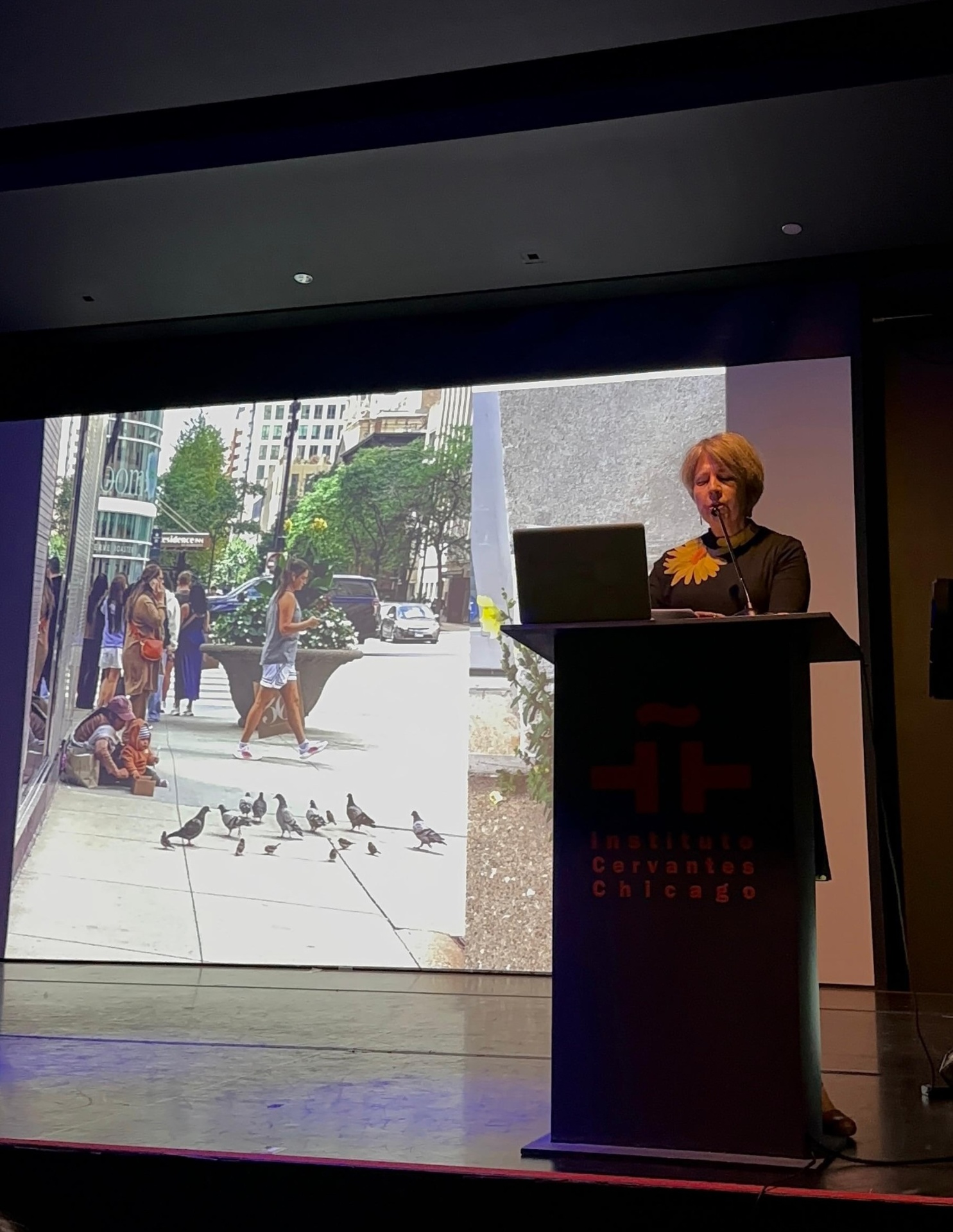 Lecture at Instituto Cervantes Chicago